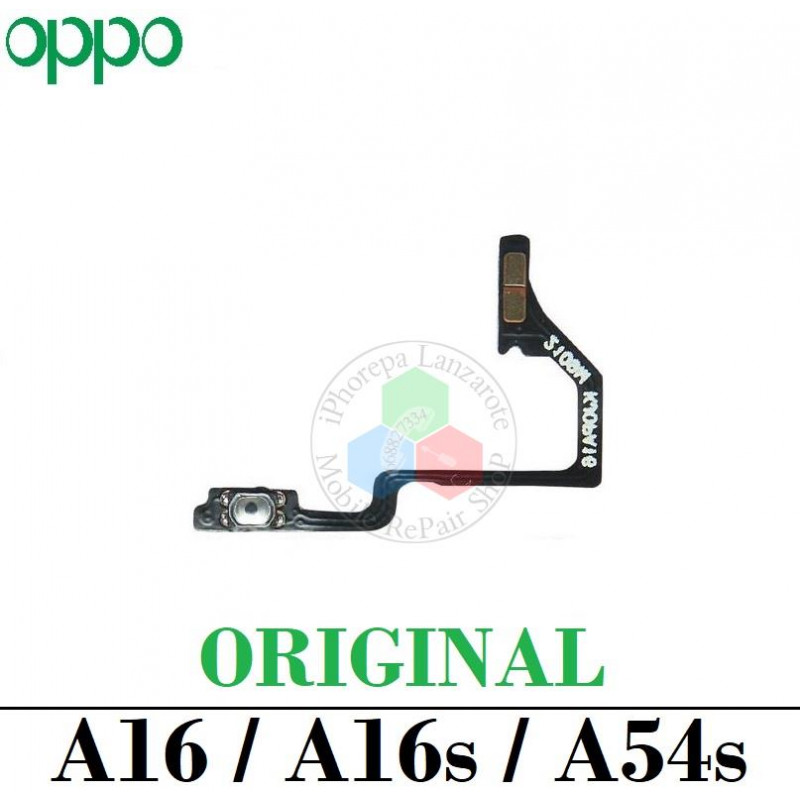 Oppo A16 CPH2269 / A16s CPH2271 / A54s 2021 CPH2273 - flex power encendido - ORIGINAL