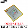Samsung Tab A7 Lite T225 / T220 2021 / Tab A9  X110 / X115 - Bateria compatible sin logo