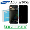 SAMSUNG A30 A305F a305 - PANTALLA service pack CON MARCO