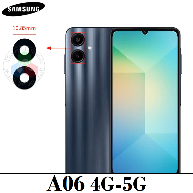 SAMSUNG A06 4G A065F A065 / A06 5G A066B A065 A066 - SET LENTE CRISTAL DE CAMARA
