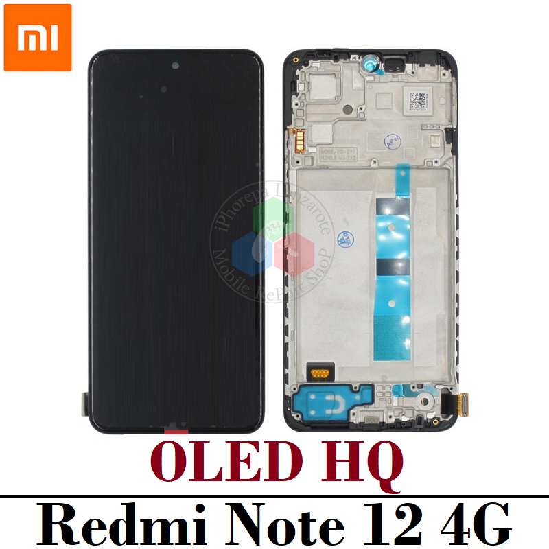 Xiaomi Redmi Note 12 4G 2023 23021RAAEG / 23021RAA2Y - PANTALLA OLED HQ CON MARCO