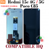 XIAOMI REDMI 15C 4G 25078RA3EA / 15C 5G 2508CRN2BC / POCO C85 25078PC3EG - VERSION GLOBAL - PANTALLA COMPTIBLE HQ SIN MARCO