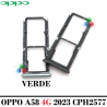 OPPO A58 4G 2023 CPH2577 - BANDEJA DUAL SIM + MICRO SD - VERDE