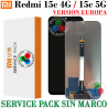 Xiaomi Redmi 15C 4G /  Redmi 15C 5G ( Versión Europea ) - PANTALLA SERVICE PACK SIN MARCO