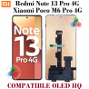 Xiaomi Redmi Note 13 Pro 4G / Xiaomi Poco M6 Pro 4G - PANTALLA OLED HQ SIN MARCO