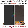 Xiaomi Redmi Note 13 4G  / Redmi note 14 4G ( version global ) / Note 14 5G / Poco M7 Pro 5G - PANTALLA oled hq SIN Marco
