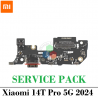 Xiaomi 14T Pro 2024 2407FPN8EG - 2407FPN8ER - SUB PLACA DE CARGA ORIGINAL SERVICE PACK