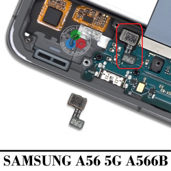 SAMSUNG A56 5G 2025 A566B / A566 - FLEX DE HUELLA ORIGINAL