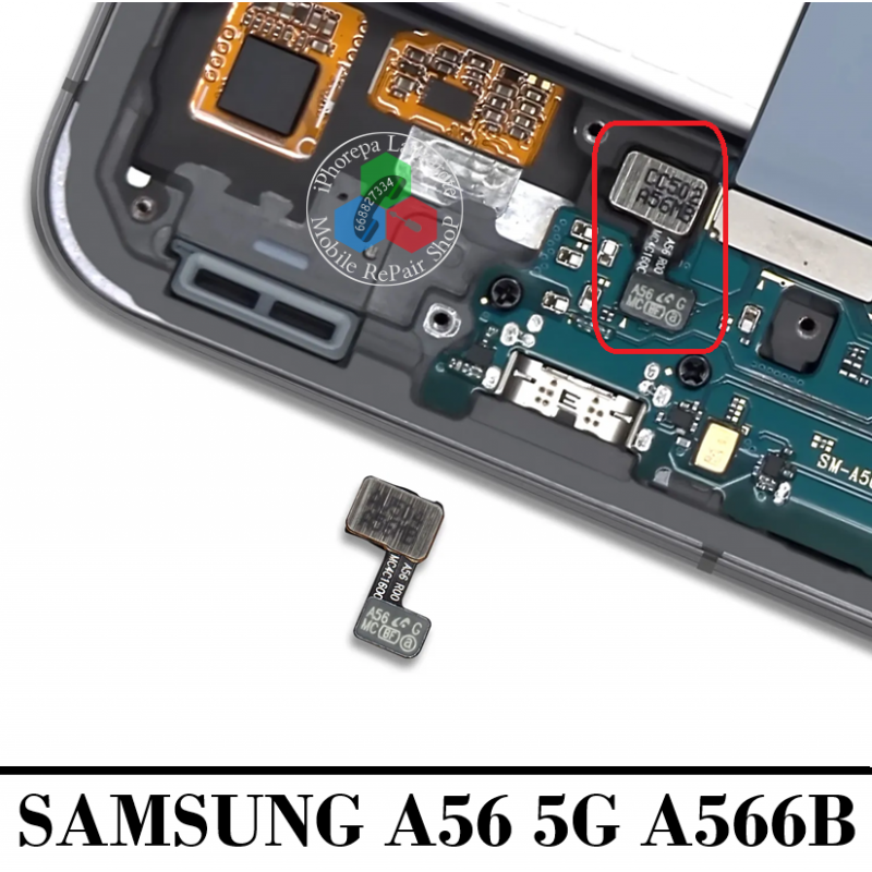 SAMSUNG A56 5G 2025 A566B / A566 - FLEX DE HUELLA ORIGINAL