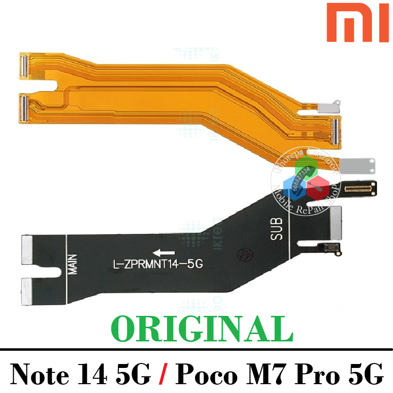 Xiaomi Redmi Note 14 5G 2025 24094RAD4G / Poco M7 Pro 5G  - flex conexion a placa - ORIGINAL
