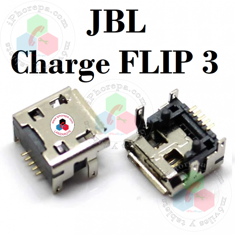 JBL Flip 3 / JBL Flip3 Puerto de carga dock DE CARGA / CONECTOR DE CARGA