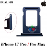 iPhone 17 Pro 5G 2025 A3523 / iPhone 17 Pro Max 5G 2025 A3526 - BANDEJA DUAL SIM - AZUL MEDIANOCHE