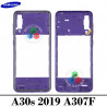 SAMSUNG A30s 2019 A307 A307F - CHASIS MARCO MEDIO BISEL VIOLETA
