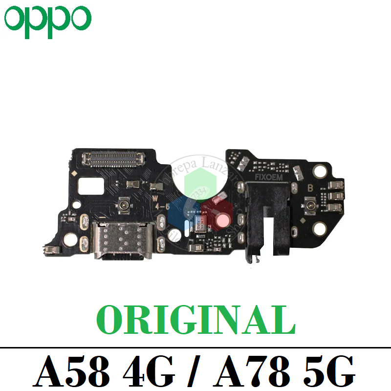 OPPO A58 4G CPH2577 / A78 5G CPH2483 - CPH2495 - PLACA DE CARGA ORIGINAL