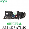 OPPO A58 4G CPH2577 / A78 5G CPH2483 - CPH2495 - PLACA DE CARGA ORIGINAL