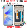 Oppo A17 4G 2022 CPH2477 / A17K CPH2471 / Oppo A58 5G (Version. China) - pantalla compatible con marco