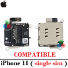 iPhone 11 2019 A2221 - LECTOR SIM  ( SINGLE SIM ) SIM READER - COMPATIBLE