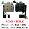 iPhone 14 5G 2022 A2882 / iPhone 14 Plus 2022 A2886 - LECTOR SIM READER ( SINGLE SIM ) - COMPATIBLE