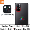 Xiaomi Redmi Note 11s 5G / Note 11 5g / Note 11T 5G / Poco M4 Pro 5G - lente CRISTAL DE CAMARA INFERIOR