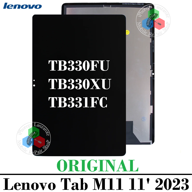 Lenovo Tab M11 11" TB330FU / TB330XU / TB331FC - PANTALLA ORIGINAL SIN MARCO