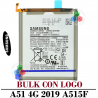 SAMSUNG A51 4G 2019 A515 A515F - BATERIA BULK con logo