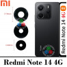 Xiaomi Redmi Note 14 4G 2025 24117RN76G - LENTE CRISTAL DE CÁMARA ( SET 3 PCS )