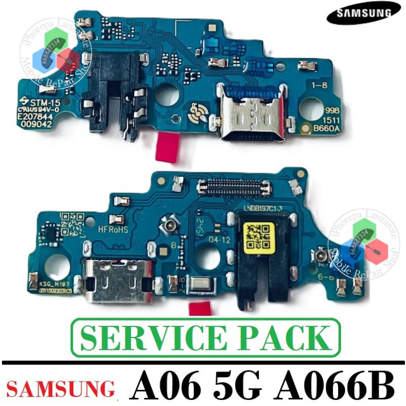 SAMSUNG A06 5G 2024 A066B / A066 - PLACA DE CARGA ORIGINAL SERVICE PACK
