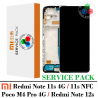 Xiaomi Redmi Note 11s 4G 2022 / Poco M4 Pro 4G  / Note 12s / Note 11s NFC - PANTALLA SERVICE PACK CON MARCO