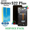 Samsung S22 Plus 5G 2022 S906B s906 - Pantalla Service Pack con marco negro