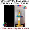 Vivo Y19s 4G 2024 V2419 / Y19s Pro / Y28 4G 2024 V2352 / Y29 5G / Y37 Pro / Y38 5G V2343 - PANTALLA COMPATIBLE HQ SIN MARCO