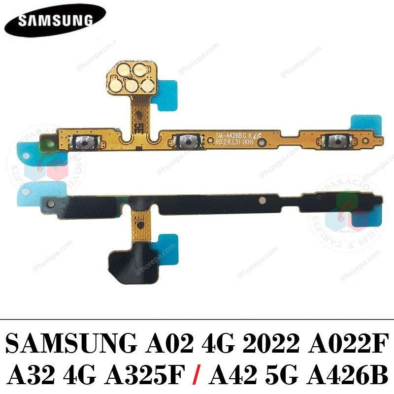 SAMSUNG A32 4G 2021 A325F A325 / A42 5G 2020 A426 A426B / A02 4G 2022 A022F- FLEX ENCENDIDO+VOLUMEN