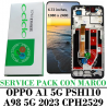 Oppo A1 5G PSH110 / Oppo A98 5G 2023 CPH2529 - PANTALLA SERVICE PACK CON MARCO
