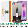 Xiaomi Redmi A3 4G 2024 23129RN51X / Redmi A3x / Poco C61 4G - pantalla service pack sin marco