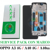Oppo A3 4G CPH2669 / OPPO A40 4G / A40m - pantalla service pack con marco