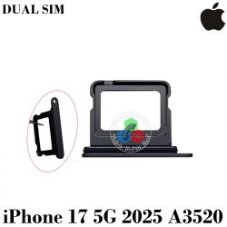 iPhone 17 5G 2025 A3520 - BANDEJA DUAL SIM - NEGRO