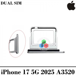 iPhone 17 5G 2025 A3520 - BANDEJA DUAL SIM - SILVER