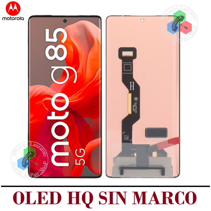 Motorola Moto Edge 50 Fusion 5G 2024 XT2429-2 / Moto G85 5G 2024 XT2427-3 / S50 NEO XT2427-4 - PANTALLA OLED HQ SIN MARCO