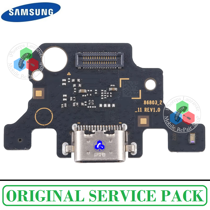 Samsung Tab A9 Plus (Wifi / 5G) 2023 11" X210 / x211 / X215 / X216B x216 ( (Wifi / 5G) VERSION ) - PLACA DE CARGA ORIGINAL SERVI