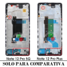 Xiaomi Redmi Note 12 Pro 5G 22101316C / Poco X5 Pro 5G 22101320G - PANTALLA SERVICE PACK CON MARCO