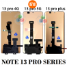 Xiaomi Redmi Note 13 Pro 4G / Xiaomi Poco M6 Pro 4G - PANTALLA SERVICE PACK CON MARCO NEGRO