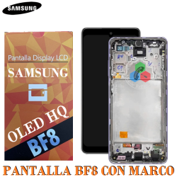 Samsung A72 4G 2021 A725F A725 / A72 5G A726B A726 - Pantalla BF8 OLED HQ CON MARCO