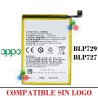 Oppo A5 2020  / A9 2020 /  A11 / A11X /  Realme 5 / C3 4G / C11 4G / C11 4G / C21 4G / C21Y "BLP729  BLP727 " BATERIA COMPATIBLE