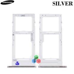 SAMSUNG A51 5G A516B A516 / SAMSUNG A71 5G A716B A716 - BANDEJA dual SIM + micro sd - SILVER