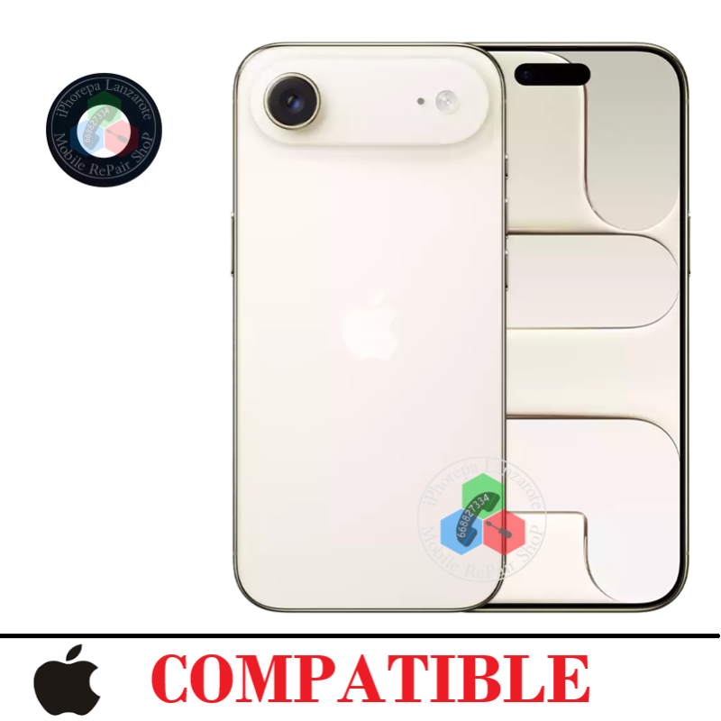 iPhone 17 Air 5G 2025 A3517 - Lente cristal de camara - COMPATIBLE