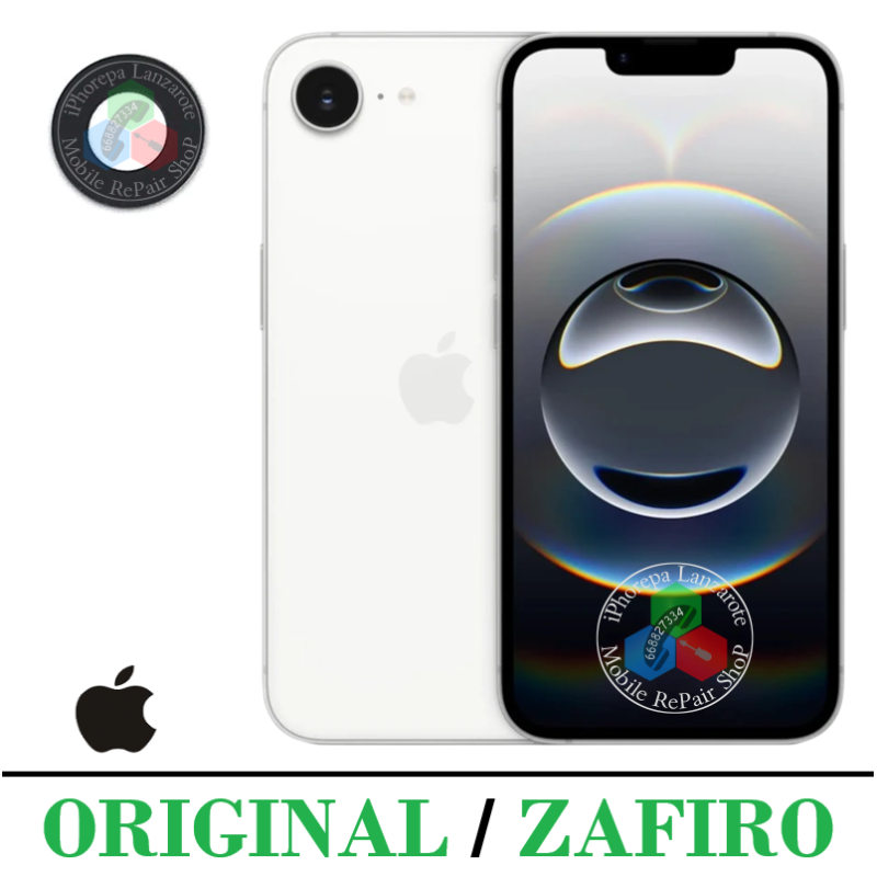 iPhone 16e 2025 A3409 - lente para camara cristal de zafiro original