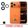 iPhone 17 Pro 5G 2025 A3523 / iPhone 17 Pro Max 5G 2025 A3526 - Lente cristal de camara ( Set 3pcs ) - COMPATIBLE