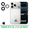 iPhone 17 Pro 5G 2025 A3523 / iPhone 17 Pro Max 5G 2025 A3526 - ( set 3pcs ) - lente para camara cristal de zafiro original