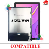 Huawei MatePad T 10S 2020 (AGS3-W09) - Pantalla compatible sin marco - negro