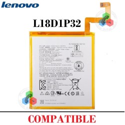 Lenovo Tab M10 HD / Smart Tab M10  TB-X505F X505 - TB-X605F, TB-X605L / TB-X605M ( L18D1P32 )- BATERÍA COMPATIBLE SIN LOGO