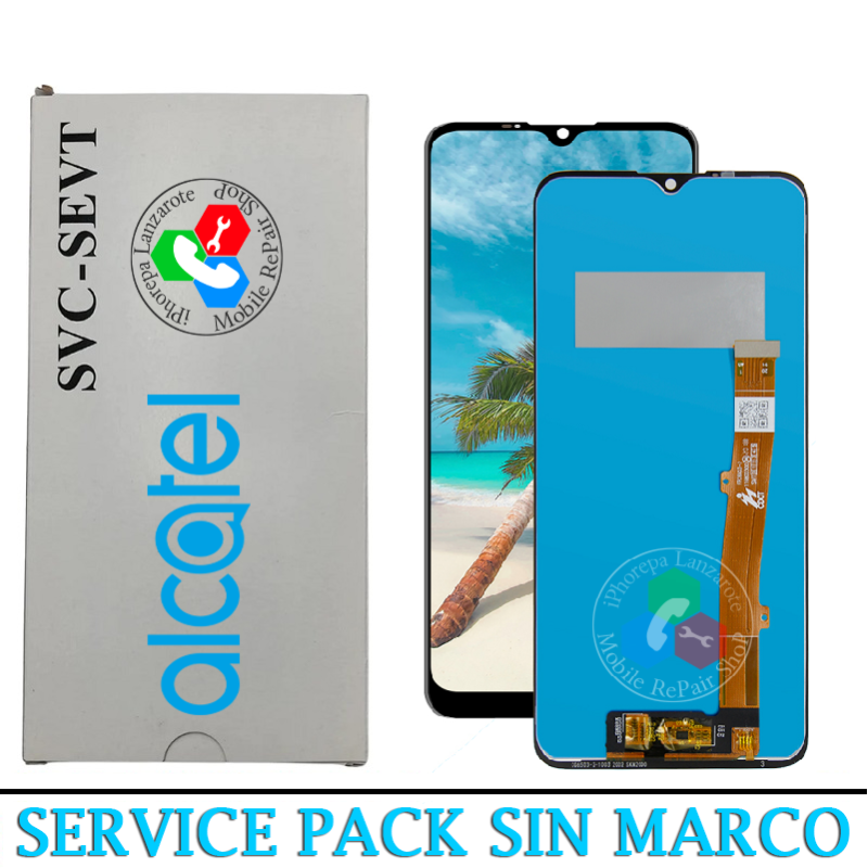 Alcatel 3X 2020 5061 / TCL 10 SE T766 - PANTALLA SERVICE PACK SIN MARCO